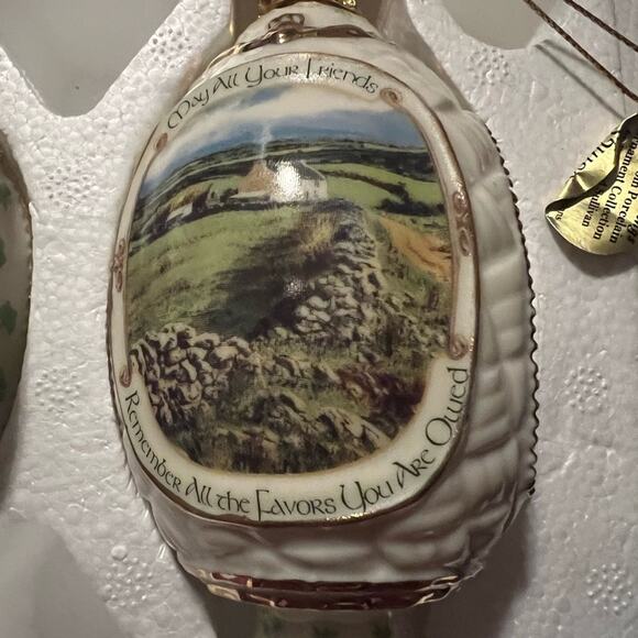 Bradford Editions 6th edition Irish Blessings Heirloom Porcelain ornaments - Picture 4 of 8